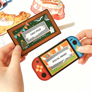 Miễn Phí Trò Chơi Độc Đáo Thiết Kế Tùy Chỉnh Bất Loteria Cmyk In Ấn Tarjeta De Loteria Thẻ Cào Xổ Số - Product Image 5