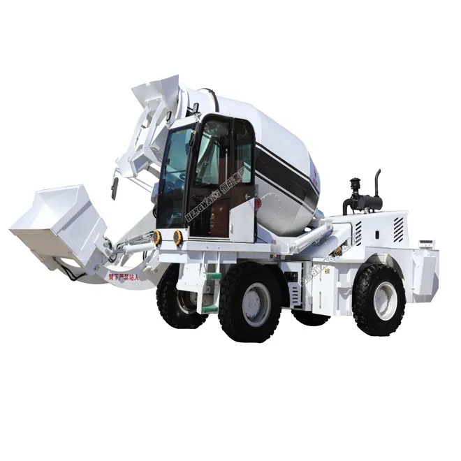 High Efficiency Self Loading Concrete Mixer used in Cement Mixing