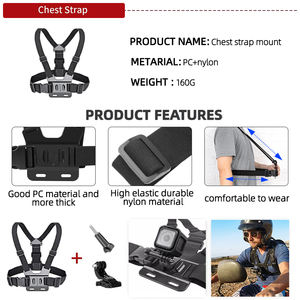 Meilleur <span class=keywords><strong>prix</strong></span> de gros, kit combiné 50 en 1, accessoires pour caméra d'action et de sport, pour GoPro <span class=keywords><strong>Hero</strong></span> 10 9 <span class=keywords><strong>8</strong></span>, ensemble d'accessoires GoPro - Product Image 3