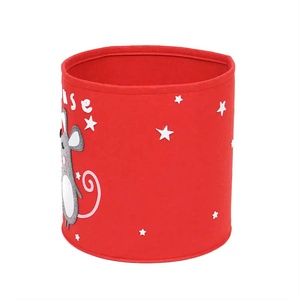Grazioso Design con motivo animale rotondo <span class=keywords><strong>in</strong></span> <span class=keywords><strong>feltro</strong></span> <span class=keywords><strong>per</strong></span> bambini, portaoggetti, contenitore <span class=keywords><strong>per</strong></span> lavanderia, contenitore - Product Image 4