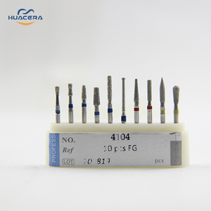 Huacera 4104 laboratorio odontoiatrico di alta qualità utilizza frese diamantate assortite per lucidare punte per Router con punta in metallo duro - Product Image 3