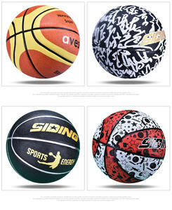 Vente en gros de <span class=keywords><strong>basket</strong></span>-ball recouvert de PVC Feihong marque taille 7 pour adultes enfants 400-450g poids balle en caoutchouc résistant à l'usure - Product Image 4