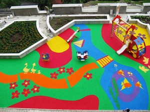 Granuli di Gomma EPDM <span class=keywords><strong>Rossi</strong></span> Durevoli per Piste da Corsa Antiscivolo, Pavimentazioni Sportive e Parchi Giochi FN-I-24032802 - Product Image 3