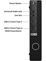 Mini-ordinateur de bureau Barebone Tiny Optiplex 7000 12e génération, propre, sans rayures, grade A, testé et fonctionnel