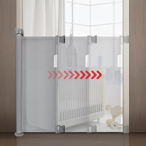 Barrera de Seguridad Ajustable para Escaleras, de Malla, para Cocina, para Mascotas y Bebés, Fabricada en Fábrica - Product Image 6