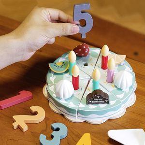 Juego de Té de Madera Educativo y Seguro, Regalo Perfecto para Niños, Juego de Imitación de Comida para Fiestas de Cumpleaños - Product Image 2