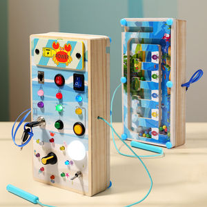 Placa de circuito de laberinto con tema de océano creativo, proyecto de bricolaje con <span class=keywords><strong>efectos</strong></span> LED, a la venta - Product Image 4