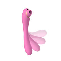 Vibrateur anal ASDOLL Queen Av Bend Suck Foreplay - Étanche 0,1 kg