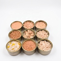Nourriture humide pour chien en conserve 85g, recette poulet et thon, haute palatabilité, haute qualité, OEM ODM