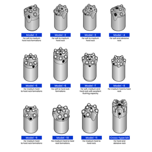 H22 in carburo di acciaio Rock <span class=keywords><strong>Drill</strong></span> Rod punta a bottone foratura strumento di perforazione minerale di carbone utilizzato nuovo stato stabilizzatore di perforazione - Product Image 5