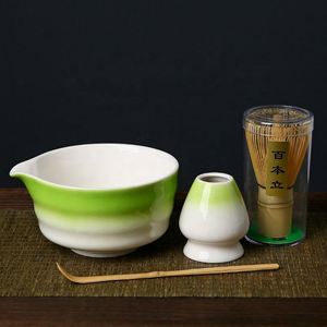 High Quality Eco-Friendly Porcelain Japanese Matcha Tea Bowl with Customizable Matcha Whisk and Japandi Design <b>Gift</b> <b>Box</b> Tool Set - Product Image 1