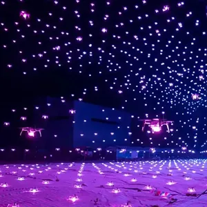 Gruppi di droni danzanti all'ingrosso sistema di spettacoli di illuminazione set di spettacoli di luci di fuochi d'artificio