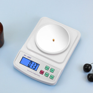 Balance électronique compacte SF-400C 400g x 0.01g avec écran LCD et plateau de pesée pour bijoux, café, thé, cuisine - Product Image 3