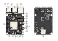 Kit de développement ESP32P4, double cœur RISC V 400 MHz, MIPI DSI CSI, ESP32C6, WiFi6, BT5, USB OTG, Ethernet, SDIO3, compatible Arduino ESP IDF