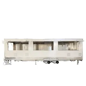 2024 hot food trailer food truck cart can be customized for sale fast food hot dog etc