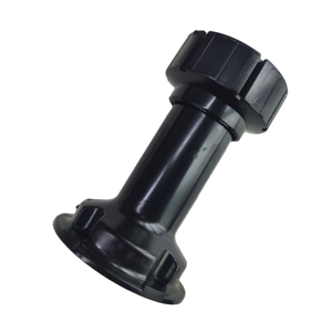 Patas Ajustables de Plástico para Muebles de Cocina de Madera, Blancas y Negras, 80, 100, 120, 150, 180 mm de Altura, 28 mm de Diámetro - Product Image 2