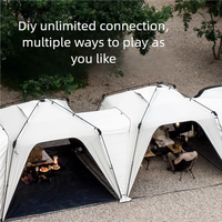 Tente de camping instantanée pour voiture, toutes saisons, tout terrain, ouverture rapide, abri solaire extérieur, imperméable, vente en gros