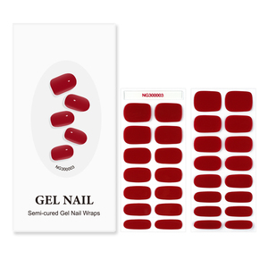 <span class=keywords><strong>Faux</strong></span> <span class=keywords><strong>ongles</strong></span> autocollants de couleur unie, décorations d'<span class=keywords><strong>ongles</strong></span> à presser - Product Image 3