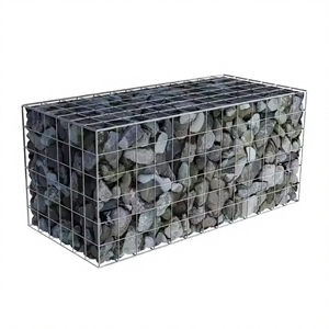 Fabrika Fiyatlı Bastion Duvar Paslanmaz Gabion Kutusu Kaynaklı Tel Demir Örgü Yaylı Kare Delikli Gabion Kafes - Product Image 6