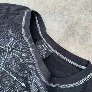 T-shirt grafica Vintage Vintage con lavaggio con acido invecchiato di alta qualità Vintage Premium <span class=keywords><strong>digitale</strong></span> Oversize con <span class=keywords><strong>stampa</strong></span> retrò on Demand - Product Image 3