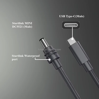 Accessoires étanches de remplacement Starlink Mini DC mâle à femelle DC5521 Connecteur Câble d'extension DC 5.5mm X 2.1mm Jack Plug