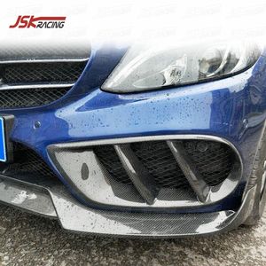 Rejilla de ventilación de parachoques delantero de fibra de carbono para MERCEDES BENZ, modelos <span class=keywords><strong>C</strong></span>-CLASS, W205, C43, AMG <span class=keywords><strong>COUPE</strong></span>, años 2015 a 2018 - Product Image 6