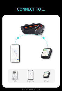 FreedConn F1 casco auriculares altavoz con graves fuertes 1100mAh IP67 impermeable motocicleta Bluetooth auriculares - Product Image 6