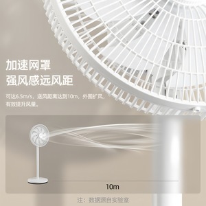 Changhong Electric <b>Fan</b> Floor <b>Fan</b> 16 Inch <b>Remote</b> <b>Control</b> Silent Oscillating Household Bedroom Use - Product Image 2