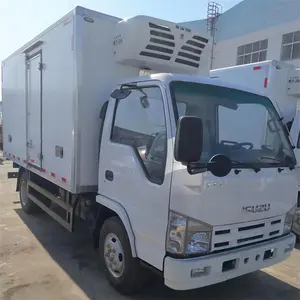 Japanese Brand New Used ISUZU 4*2 LHD Refrigerator Box Truck 3-5tons Refrigerated Van Truck Refrigeration Cold Chain Truck