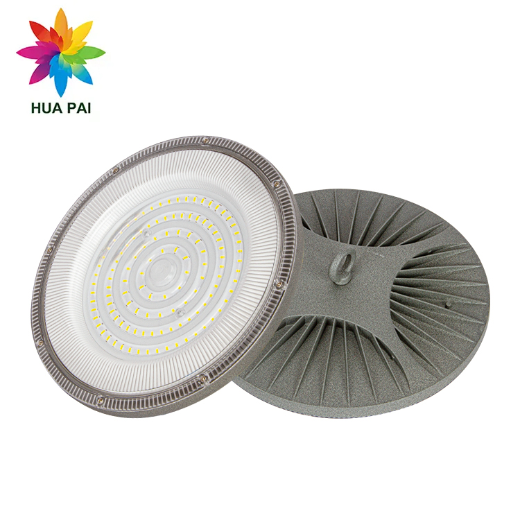 Factory Shop Hängende Industrie lampe Aluminium Wasserdicht 100w 150w 200w Smd Ufo LED High Bay Light