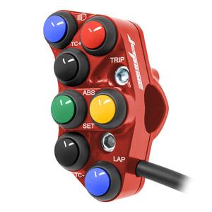 Interruptor de Manillar Izquierdo para BMW S 1000 RR (Rojo) - Product Image 2