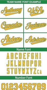Chemises polo rayées vertes et blanches personnalisées par sublimation, maillot de sport d'équipe pour hommes, nom et numéro personnalisés, t-shirt d'entraînement décontracté - Product Image 4