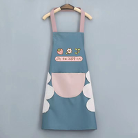 Tablier de cuisine en cuir uni personnalisé avec logo, poche avant, pour chef, café, barbecue, cuisson, nettoyage, lavable et réutilisable