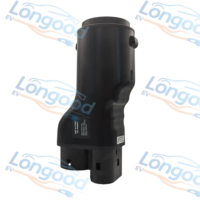 Adaptateur EV DC Longood GBT vers CCS2 300A Connecteur EV pour CCS2 Tesla BYD VW Zeekr Toyota Voiture électrique
