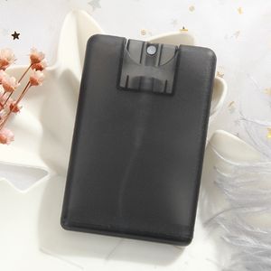 Mini vaporisateur de poche en plastique de 20ml couleur personnalisée, blanc clair noir, désinfectant pour les mains, bouteille pulvérisateur avec carte de crédit - Product Image 6