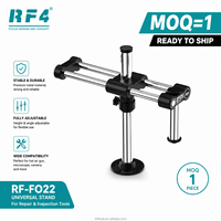 Support de microscope universel RF4 FO22, bras réglable et coulissant pour réparation de téléphones portables et inspection de circuits imprimés