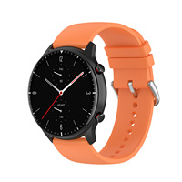 Tali Jam Tangan 20mm 22mm Quick Release Sport Silikon untuk Garmin Samsung Xiaomi Amazfit Huawei Watch Smart Watch Band