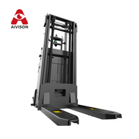 Robot gudang Robot 2000KG CE pergudangan Forklift otomatis susun AGV