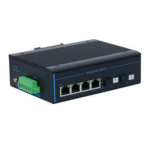 ตัวแปลงสัญญาณอีเธอร์เน็ต SFP เป็น RJ45 สำหรับอุตสาหกรรม ขายดี 10/100/1000Mbps 4 พอร์ตเครือข่าย 2 SFP ติดตั้งบนราง DIN รองรับ POE ตัวรับส่งสัญญาณไฟเบอร์ - Product Image 5