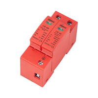 Parafoudre solaire DC T2 Type 2P 1000V 20kA/40kImax à sortie directe usine pour système photovoltaïque