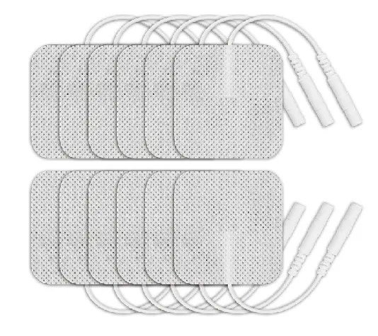 Cuscinetti per elettrodi autoadesivi riutilizzabili Premium per imbottiture in tessuto con Gel giapponese