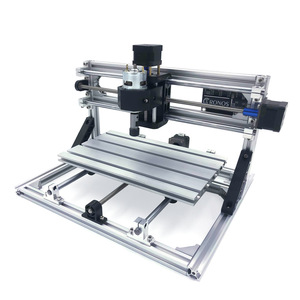 Mini 3018 <span class=keywords><strong>sans</strong></span> laser ou avec tête laser, fraiseuse de Pcb à graver, CNC, 5500mw, lot de 3 pièces - Product Image 1