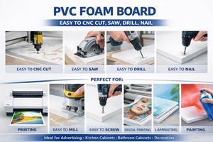 Plaques de mousse PVC haute densité, couleur blanche, imperméables, ignifuges, bon marché, 4*8, en plastique - Product Image 5