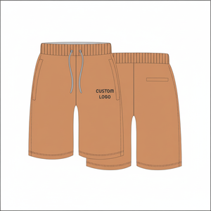 Short de course d'entraînement 2 en 1 pour hommes Short de sport athlétique léger de 7 pouces avec compression - Product Image 1