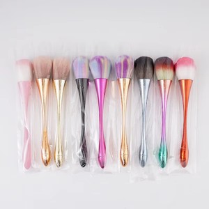 Pinceau professionnel en fibres douces pour la poussière des ongles, tête <span class=keywords><strong>champignon</strong></span>, pour le nettoyage des ongles et les outils de beauté du visage - Product Image 6
