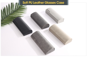Portable En Cuir PU <span class=keywords><strong>Étui</strong></span> <span class=keywords><strong>à</strong></span> Lunettes De Soleil Femmes Léger <span class=keywords><strong>Étui</strong></span> <span class=keywords><strong>à</strong></span> Lunettes <span class=keywords><strong>Souple</strong></span> - Product Image 5