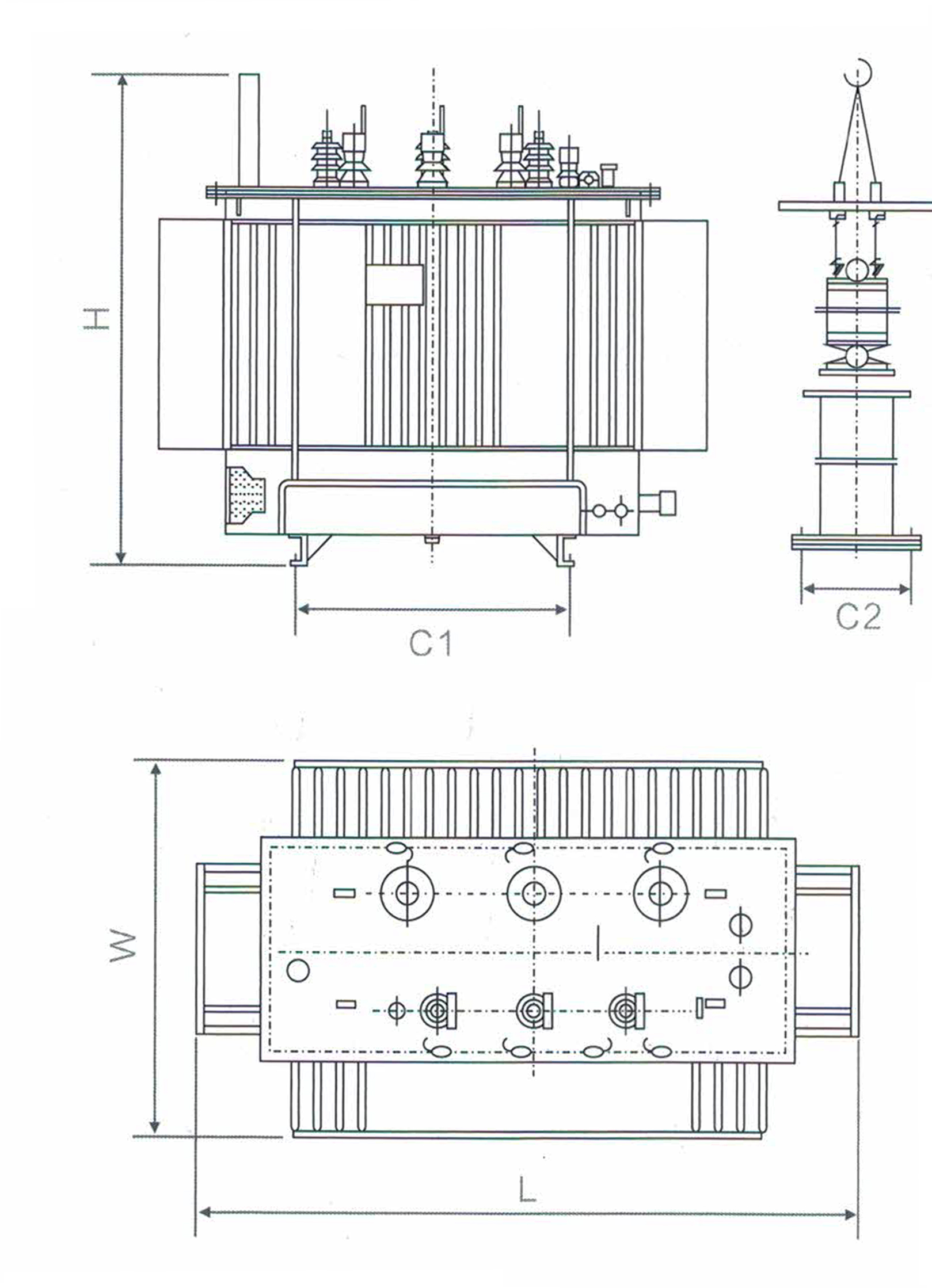 S11-M 500kva 2000 kva distribution three phase electric power high voltage oil immersed transformer prices