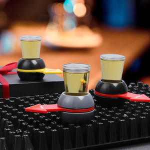 Fun Transparent Shot Glass Spinner Exaltant Hot <span class=keywords><strong>Roulette</strong></span> <span class=keywords><strong>Jeux</strong></span> à boire pour adultes pour Baccarat Style Cute Design - Product Image 3