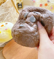 Jouet Squishy Géant Américain en Forme de Biscuit, à Remontée Lente, Réaliste, en Forme de Boulette Vapeur, Anti-Stress, Jouet Sensoriel Fidget, Vente en Gros, Boîte de Présentation