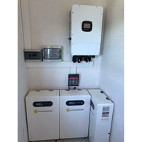 Batterie mobile au lithium de 16 kWh à performance supérieure pour système d'énergie solaire, compatible avec les onduleurs Deye SRNE Solis Growatt